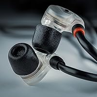 Vista 3 de Comply 500 Core Series Puntas de repuesto de espuma viscoelástica para IEM de Comply para KZ, Moondrop, FiiO Sennheiser y más Aislamiento