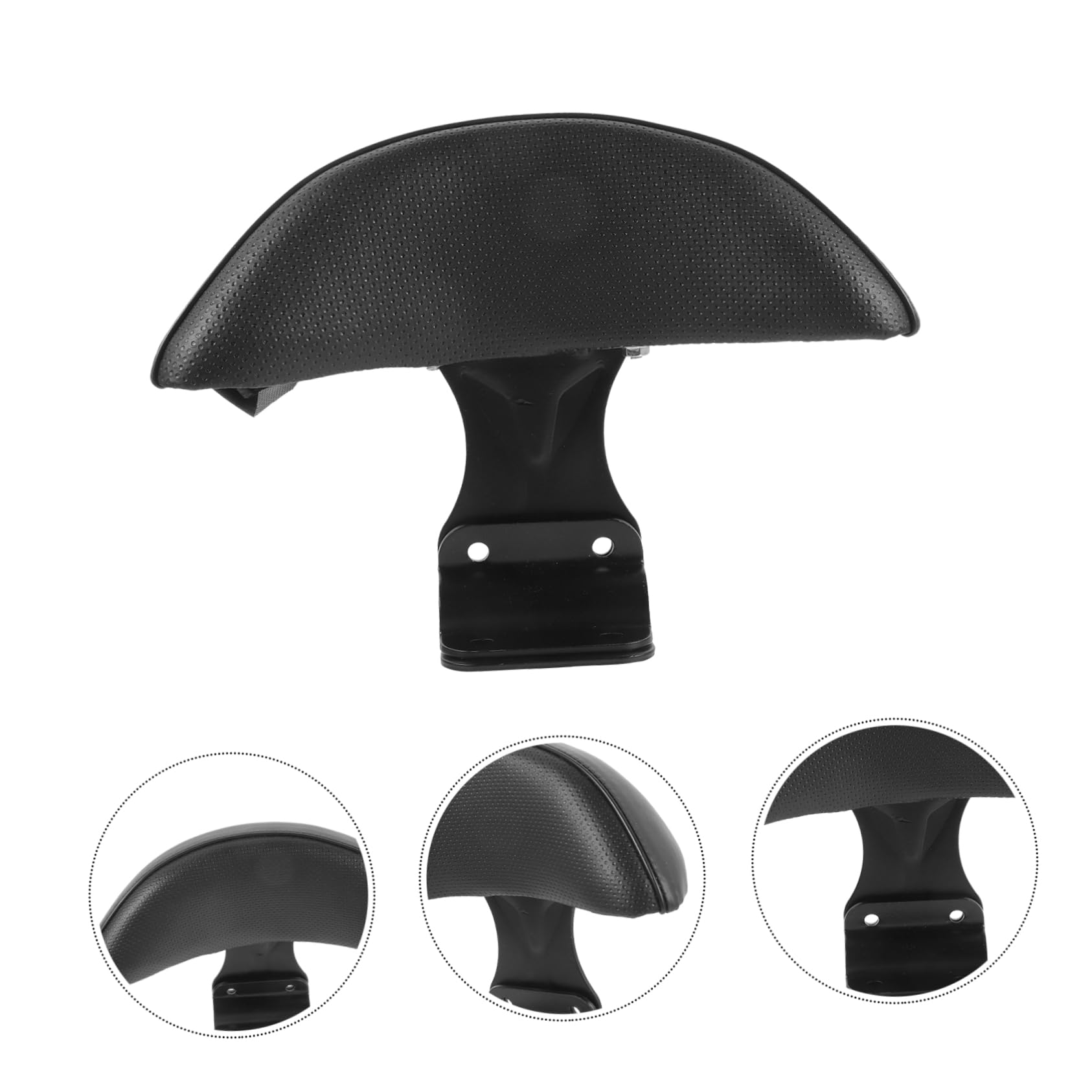 Dossier ArrièRe VéLo ÉLectrique Avec Coussin En Mousse ÉPaisse 10.63X8.07X4.72In Support Lombaire Ergonomique Accessoire Universel Pour SièGe Moto Et VéLo Confortable Pour Passager