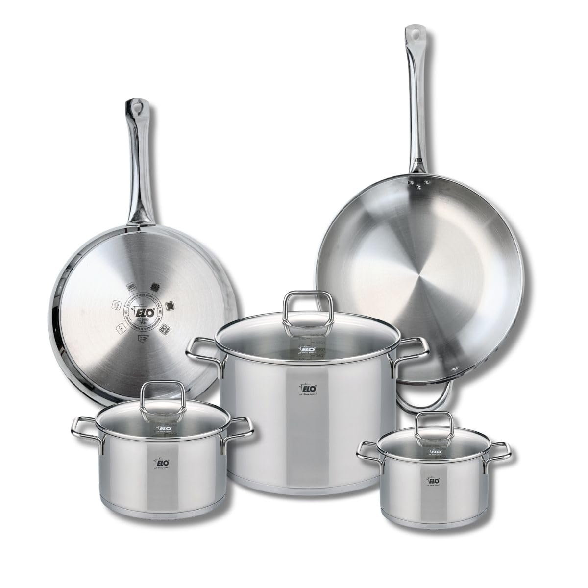 Batterie de cuisine ELO pour cuire de grandes portions sans brûler les aliments