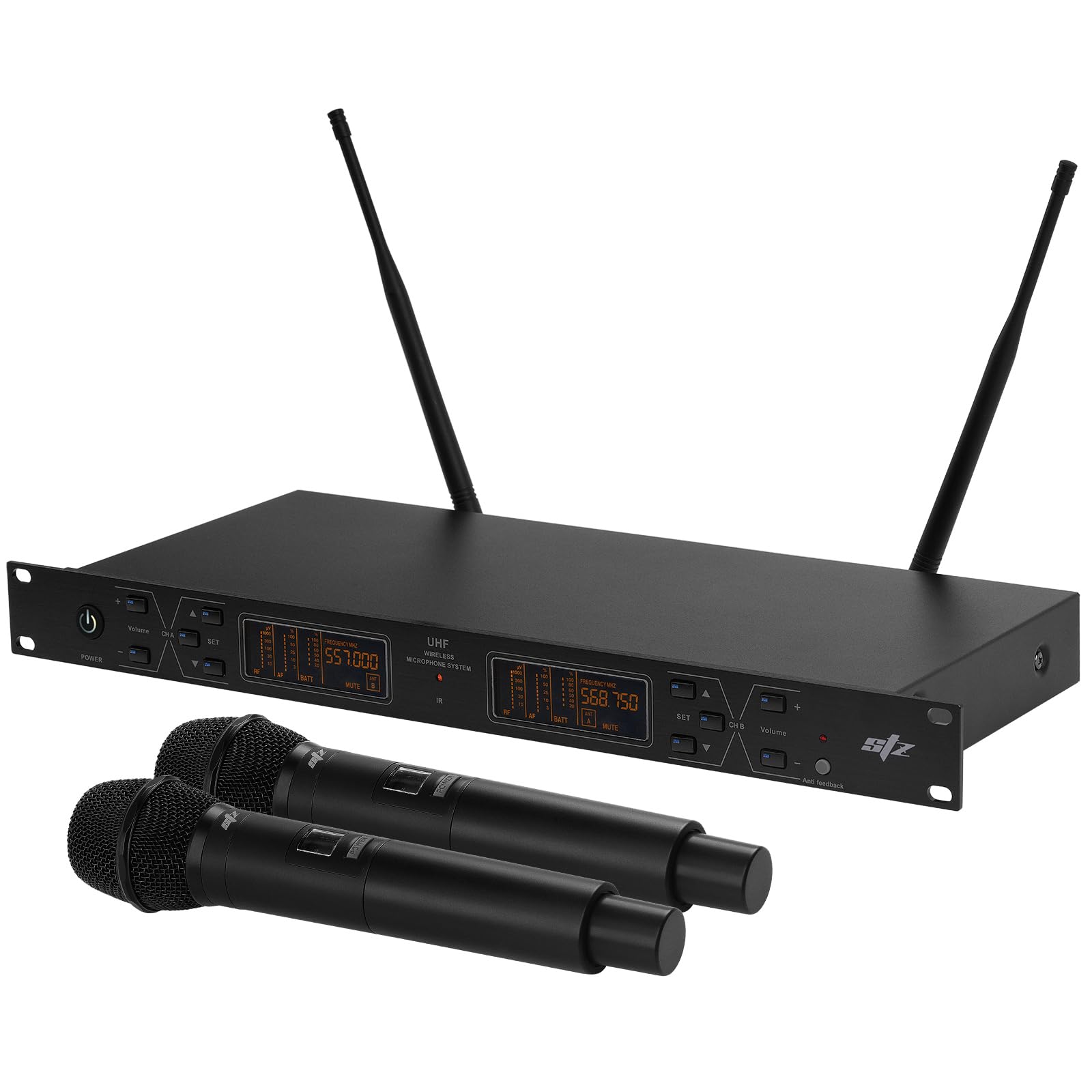 Amazon.com: Studio Z UHF Wireless Microphone (STZ-W5502), Dual