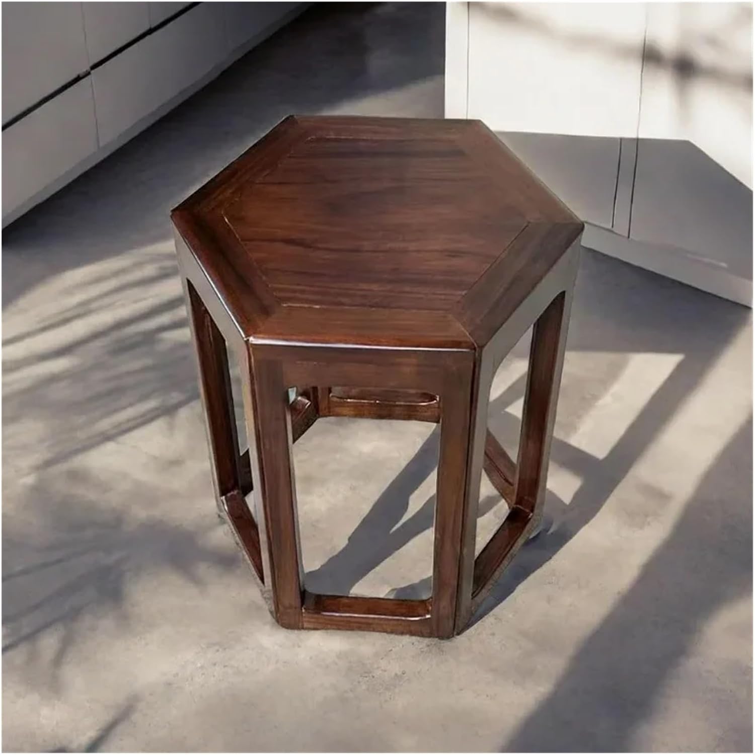 Dining Stool Wooden Bench Dining Chair Living Room Kitchen Dining Stools Creative Home Furniture Stool for Restaurant Kitchen Counter(36x36x42cm B)