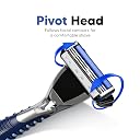 LetsShave Pro 3 Advance Shaving Razor Blades Refill (Cartridges), Pack of 12, World's First 3 Blade with Rubber Guard & Open Flow Architecture, Blades for Men gallery image