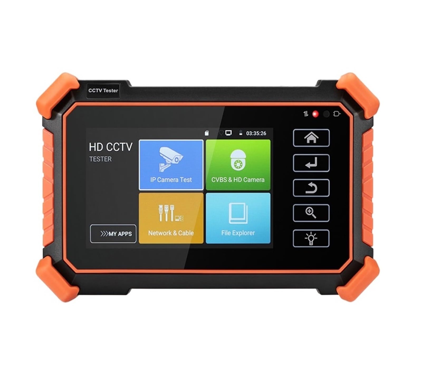 4-calowy Tester Telewizji Przemysłowej IPC-1910 Plus Tester Kamer IP CCTV 8MP CVI TVI AHD Analogowy POE Cyfrowy Kabel Tracer Narzędzia Sieciowe