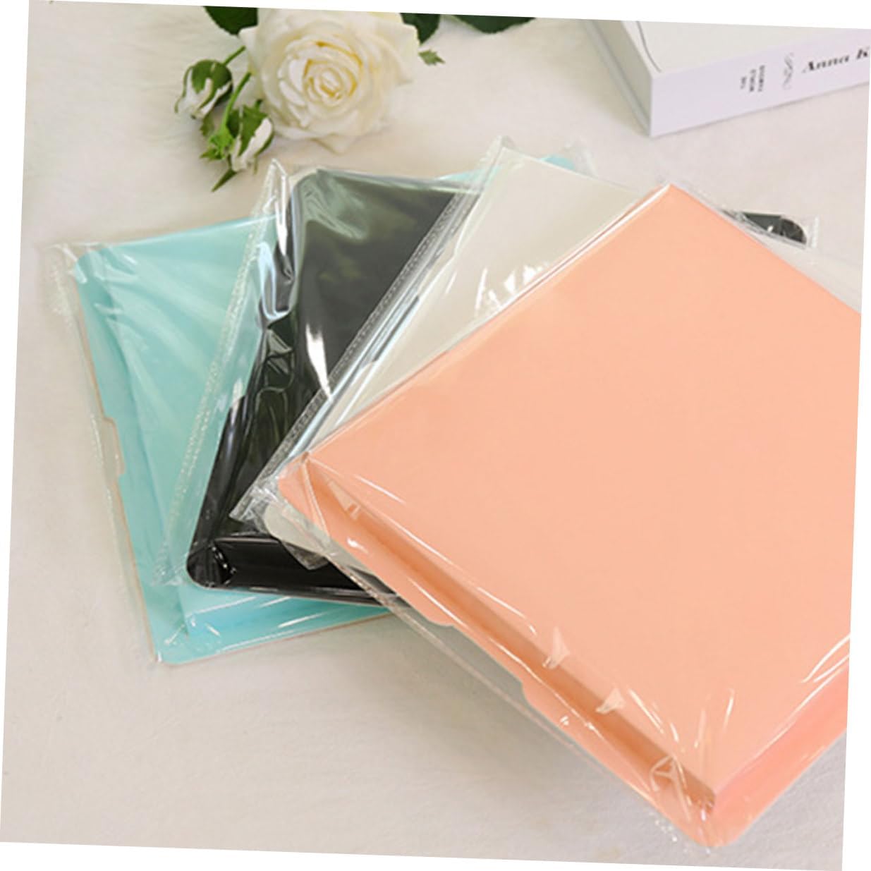 Uonlytech 12-inch Birthday Cake Box Dessert Storage Container Single Layer Plastic Cake Carrier for Baking and Party Packaging