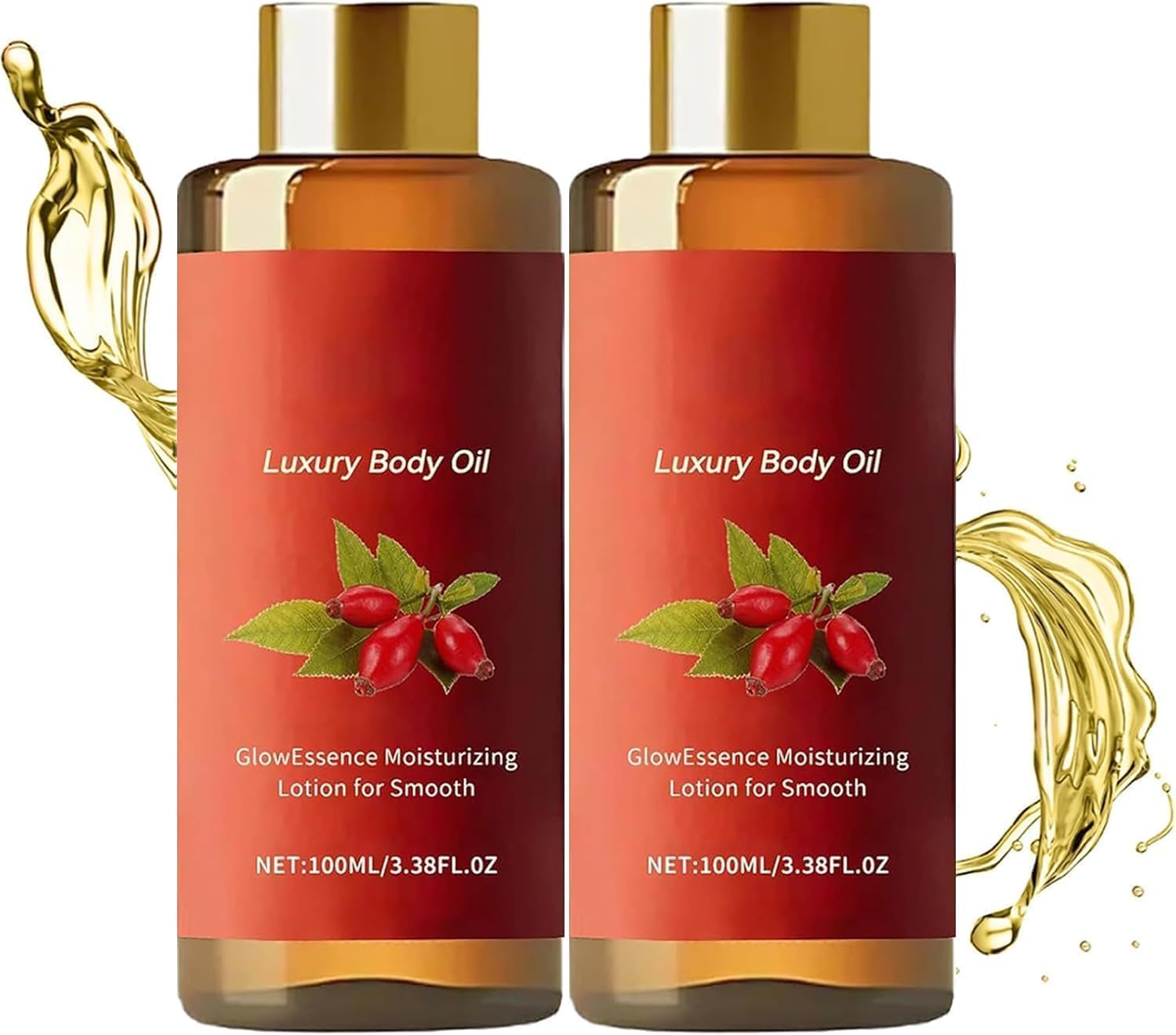 Body Oil for Women, 2PCS Magic Body Oil Firming, Body Glow Oil Hydrating Body Tightening Lotion for Smooth, Effectively Improves Fine Lines and Nourishes the Skin After Shower