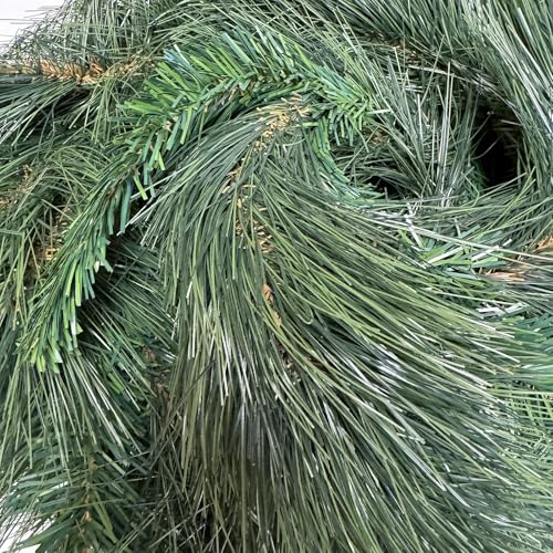 Wilson-Artificial-Mountain-Pine-Deluxe-Garland-9-Feet-Artificial-Greenery-Garland-for-Table-Mantle-Wall-Indoor-Outdoor-Christmas-Decorations Wilson Artificial Mountain Pine Deluxe Garland 9 Feet Artificial Greenery Garland for Table Mantle Wall Indoor Outdoor Christmas Decorations