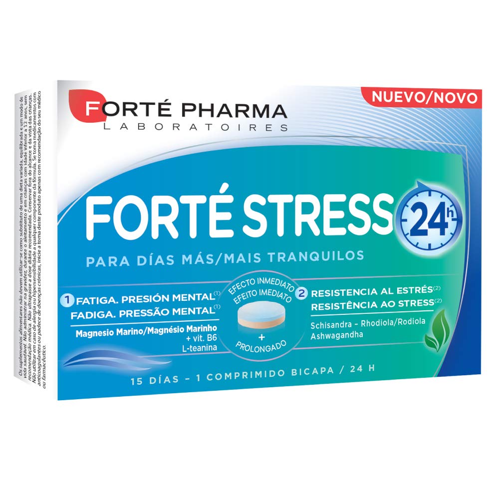 Para que los Días Sean más Tranquilos. FORTÉ STRESS 24 H, 15 Comprimidos - Forté Pharma
