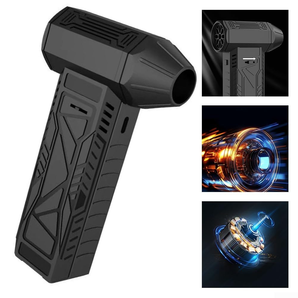 Mini soplador de 130000 RPM soplador eléctrico para súper soplador violento Turbofan Jet Dry Soplador portátil Turbo Jet para limpieza de automóviles