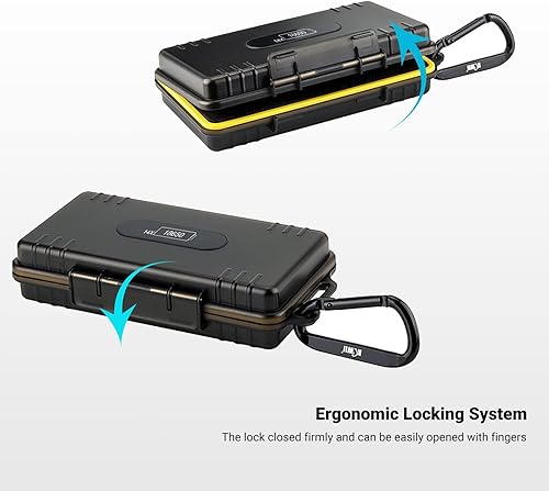 Miniatura 4 de Funda de batería 18650 de 14 ranuras con mosquetón, resistente al agua y a prueba de golpes para batería de 14 x 18650, caja organizadora de