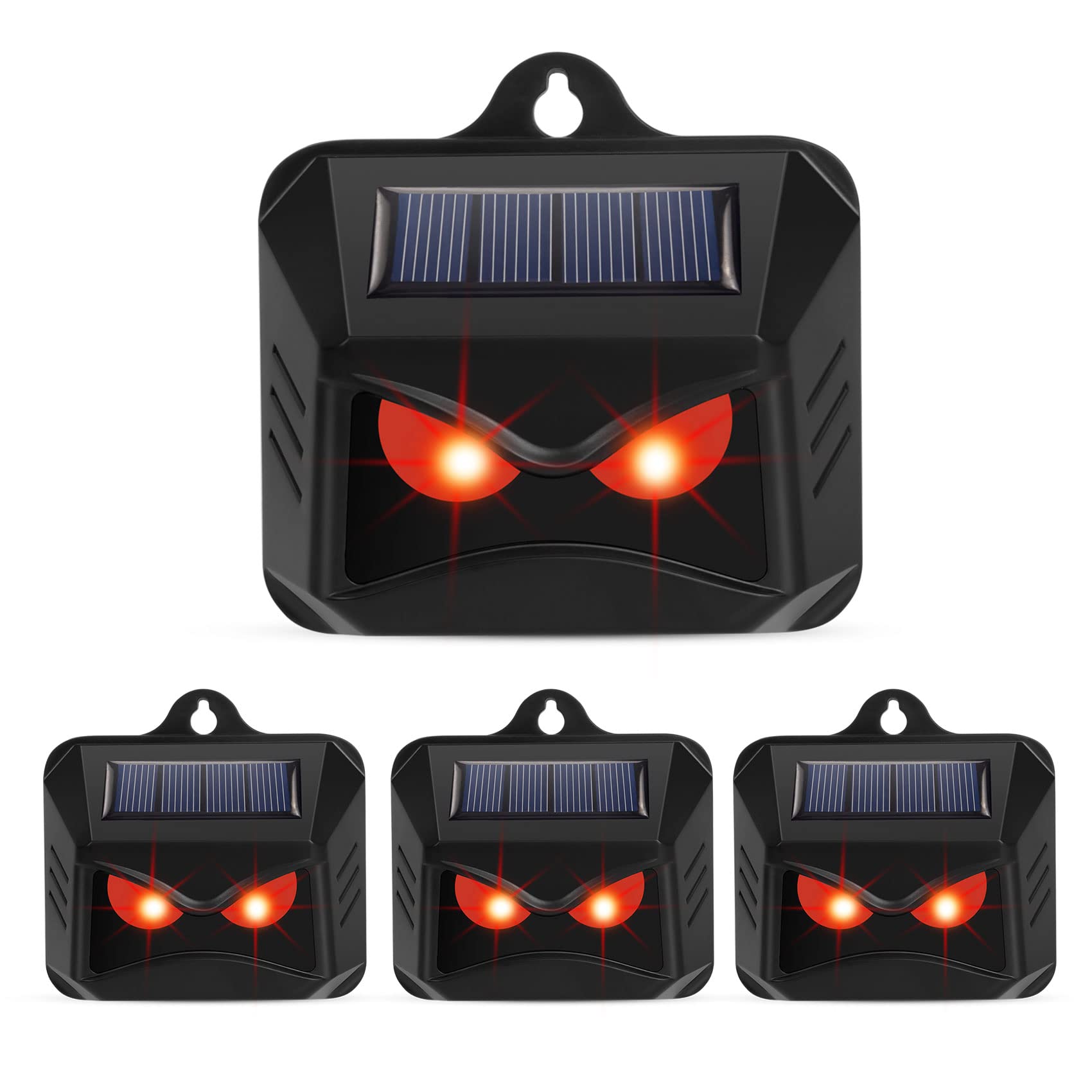 Buy Careland 4 Pack Waterproof Nocturnal Animals Repeller with Red LED