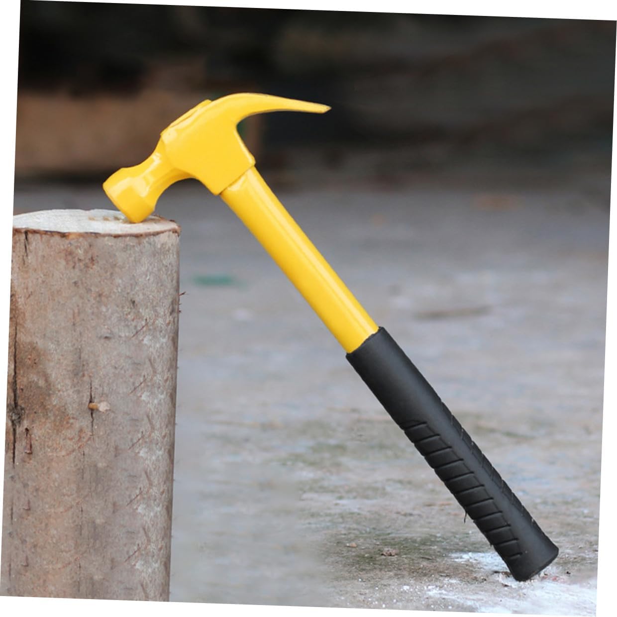 CHILDWEET Claw Hammer Non-slip Handle 0.8lb Steel Carpenter Nailing Hammer Woodworking Repair Tool for Framing and Home Construction