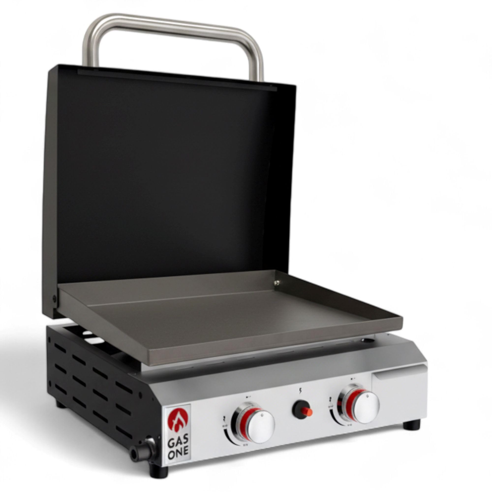 GasOne Flat Top Gas Grill with Lid