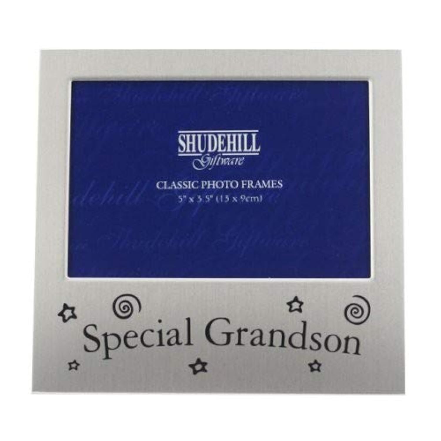 5" x 3" Special Grandson Photo Frame Occasion Present 73480, Silver