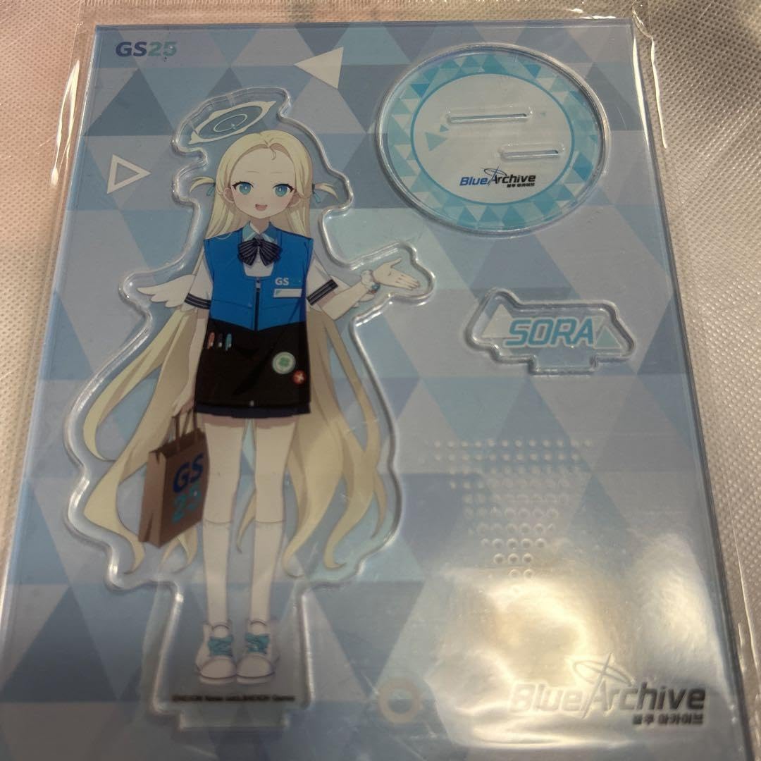 Amazon.co.jp: 韓国限定 GS25 ブルーアーカイブ ソラ 韓国