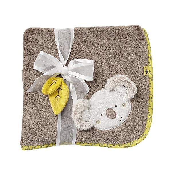 Fehn 064193 Kuscheldecke Koala - Kuschelige Schmusedecke für Babys und Kleinkinder ab 0+ Monaten - zum Kuscheln, als…
