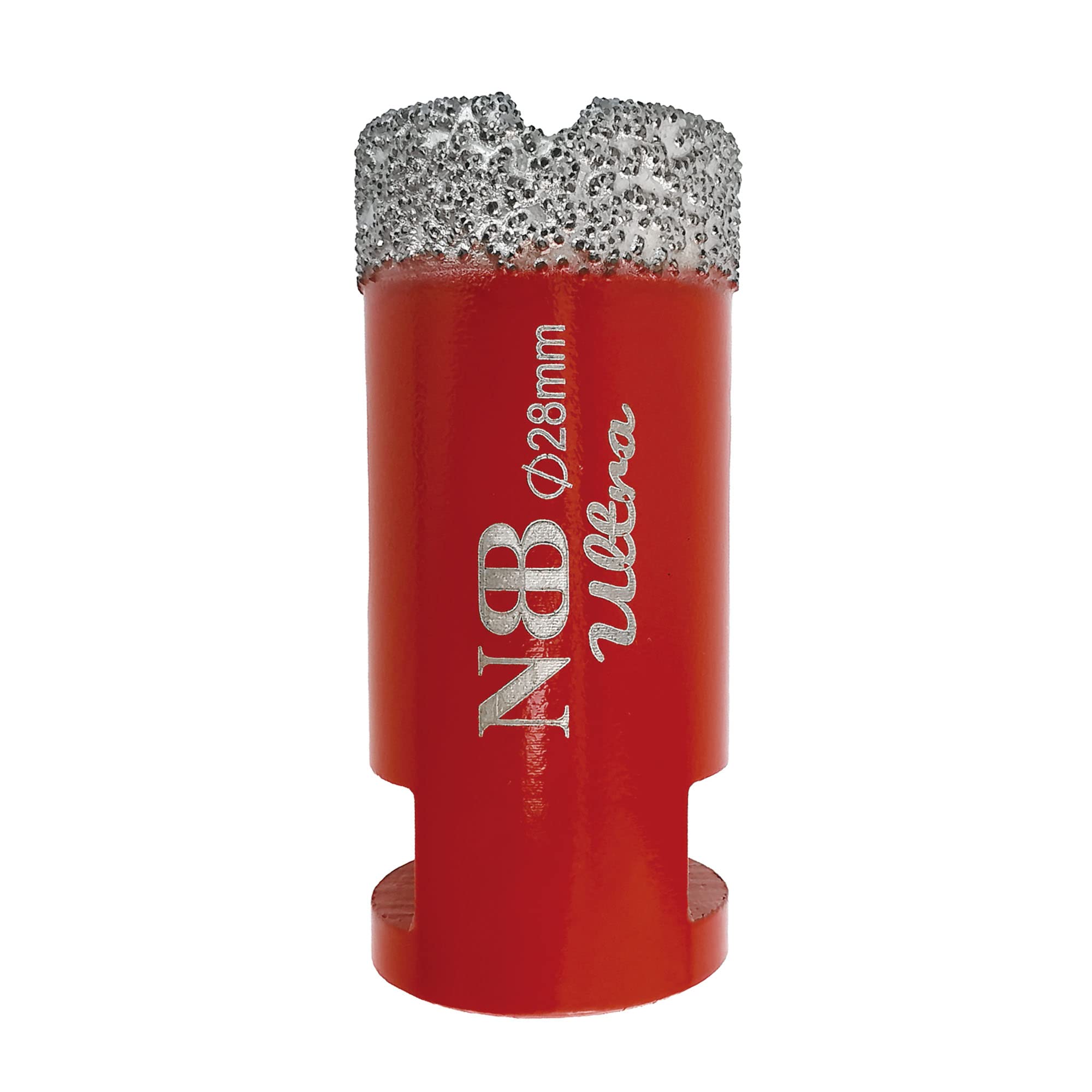 NBB Broca de diamante ultra calidad con M14, corona diamante para taladrar en seco y en húmedo en porcelana dura, cerámica, baldosas, granito, mármol, azulejo, para Amoladora Angular (1, 28mm)