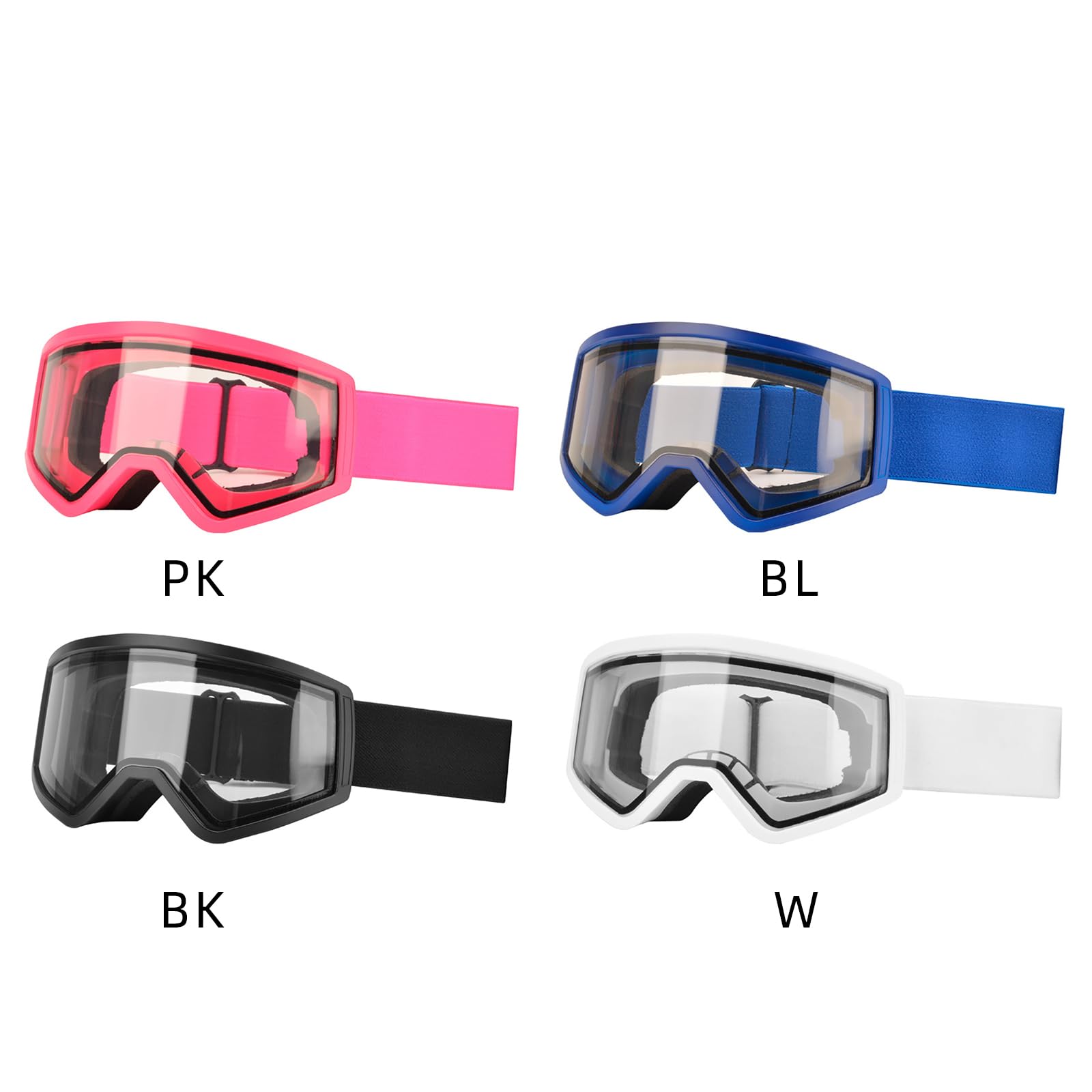 Lunettes de ski photochromiques pour enfants - Lunettes de snowboard coupe-vent