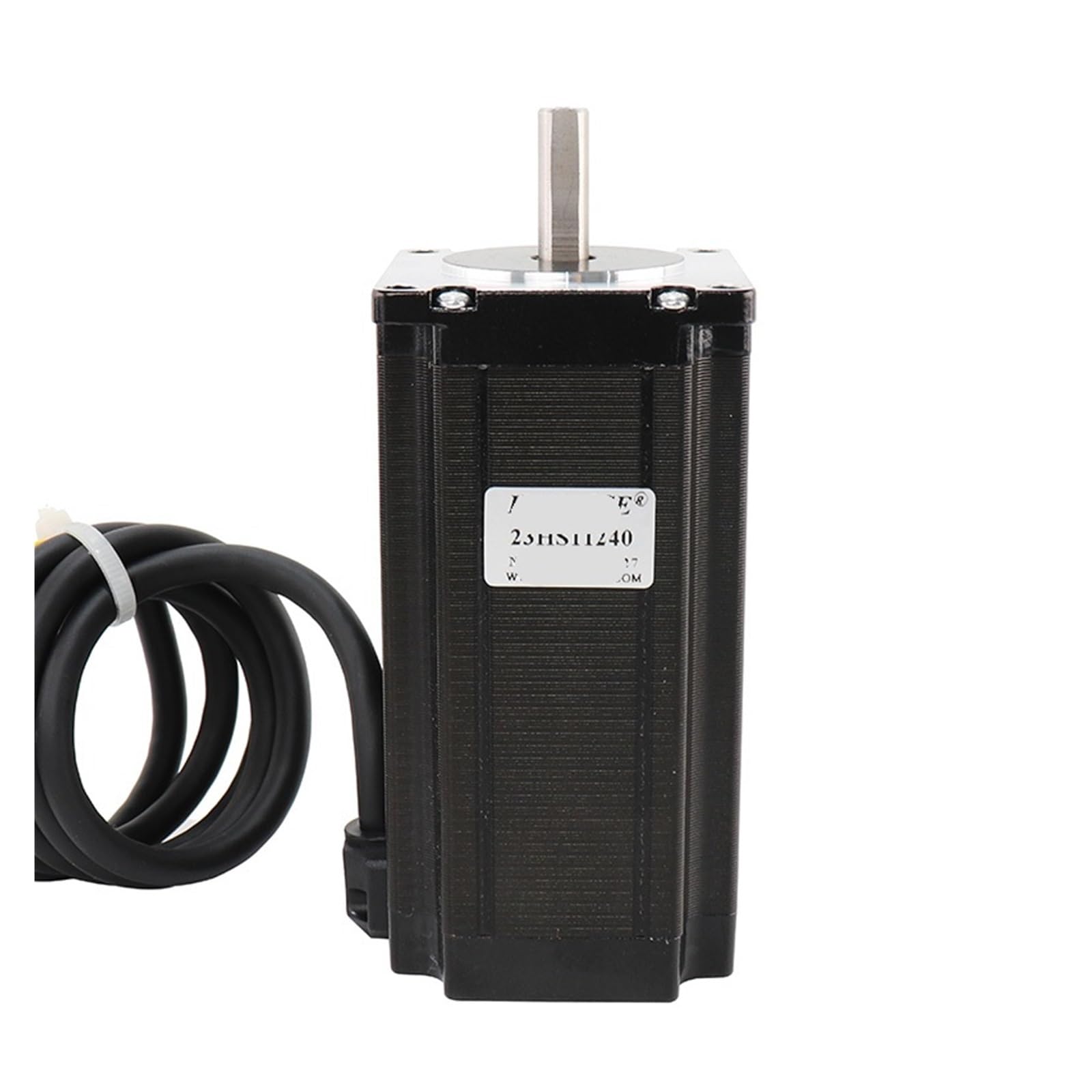 Moteur pas à pas NEMA23 23HS11240 noir à haut rendement thermique et mécanique