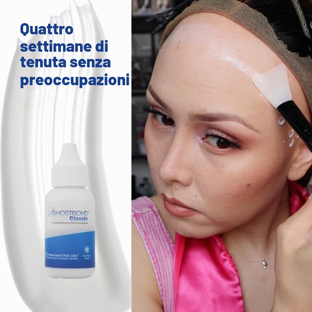 Professional Hair Labs Ghost Bond Classic Lace parrucca adesiva per capelli, 36,9 g