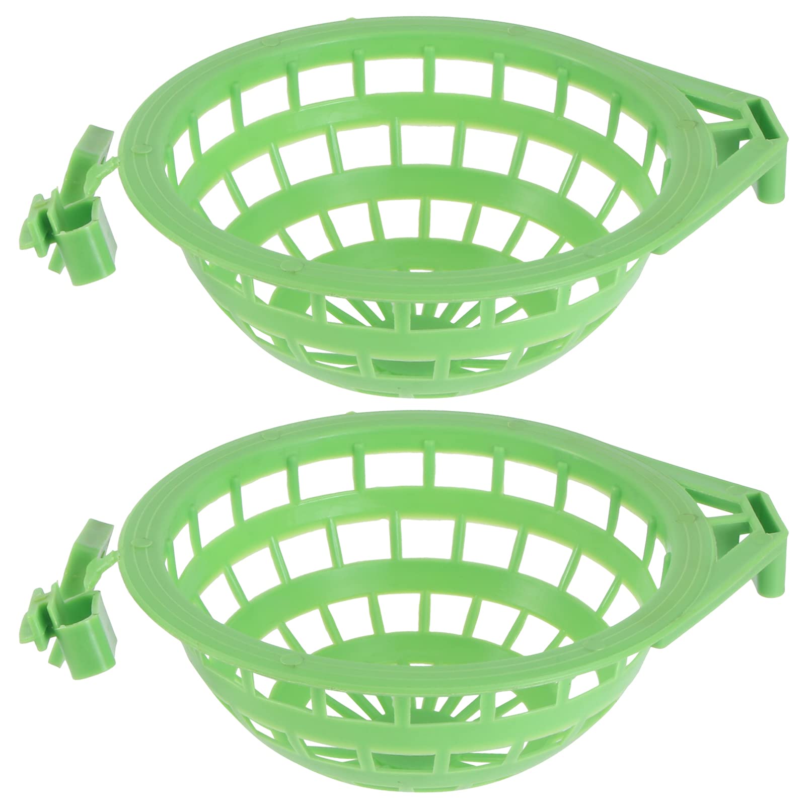 ABOOFAN 2er Set Vogelnest Aus Plastik – Brutnest Für Käfige (16x12 Cm)