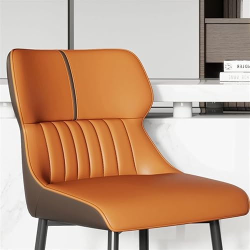 Miniatura 4 de Taburetes de bar altos, silla de bar moderna de metal grueso, taburete alto para el hogar, cocina, restaurante, escritorio delantero, silla trasera,