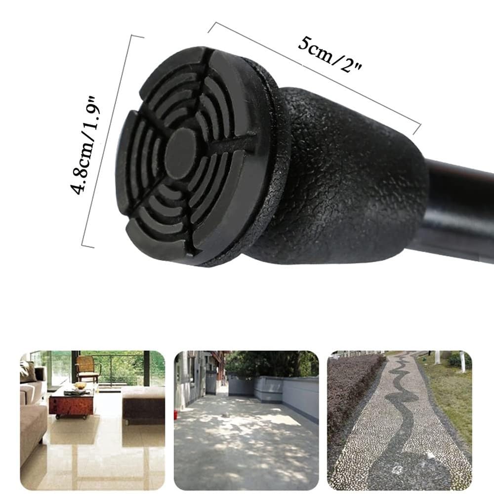 FLYUFO Muletas De Antebrazo Plegables Portátiles para Adultos, Muletas Ortopédicas Regulables En Altura, Muletas de Codo de Aluminio para Personas Mayores discapacitadas 1 PCS