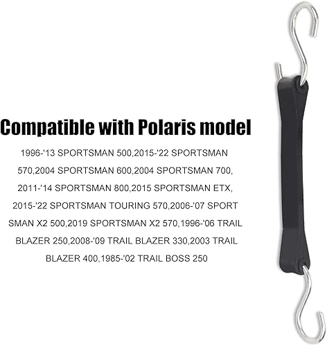 Miniatura 7 de Ohoho - Paquete de 3 correas de sujeción de batería con gancho 5412499 – Compatible con Polaris Sportsman 1989-2022 5410424 5412499 – Compatible con