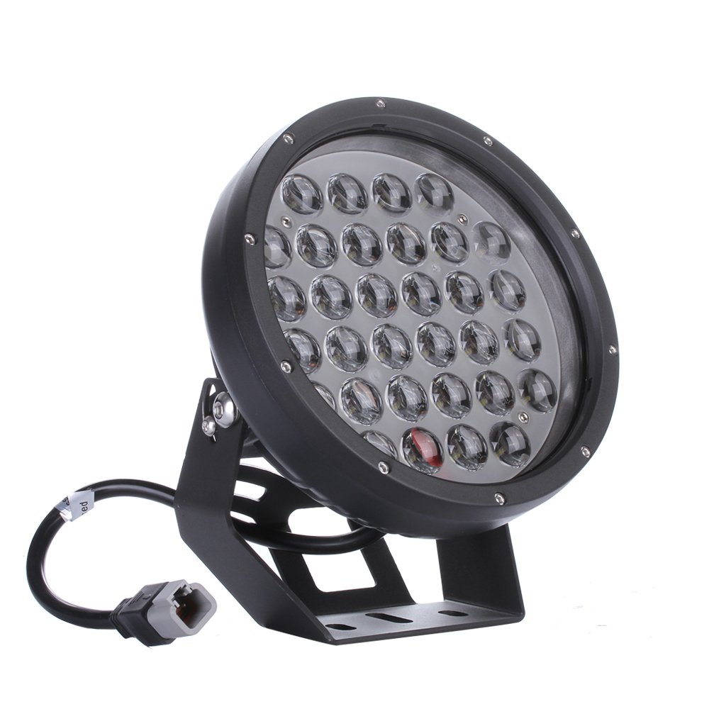 SXMA 9 Inch Round Led Driving Light 320W 28800LM Front Bumper Grille Guards Spotlights for Offroad Jeep Wrangler JK TJ YJ Ford Toyota Pickup 4WD 4X4 ATV SUV Boat Truck Bulldozer Excavator Forklift