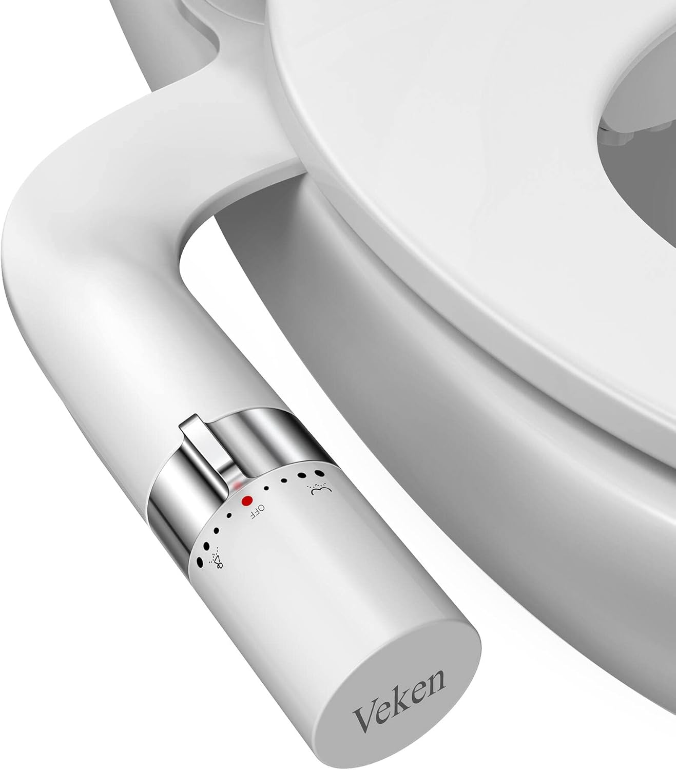 Veken UltraSlim Bidet, NonElectric Dual Nozzle (Feminine/Posterior