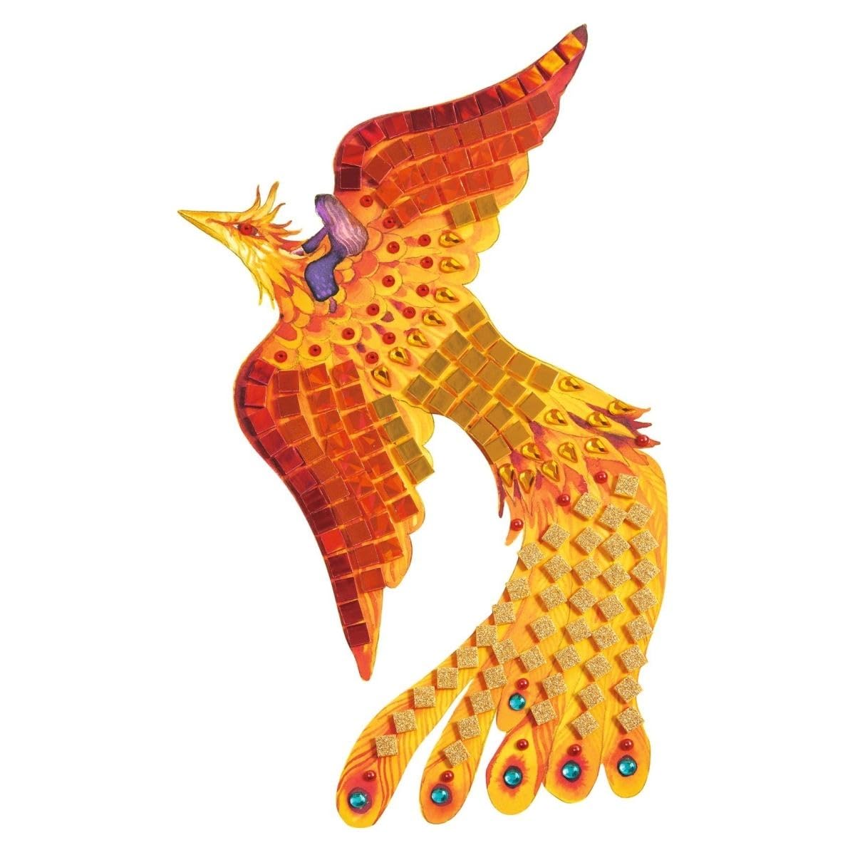 DJECO Coffret de Mosaique - Creatures Legendaires