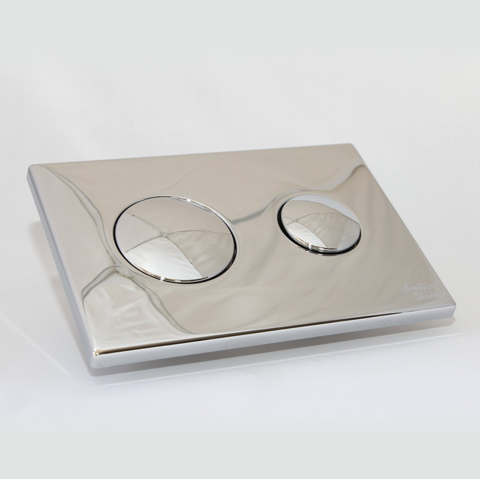 Armitage Shanks S4397AA Chrome Conceala 2 Dual Flush Push Button Plate