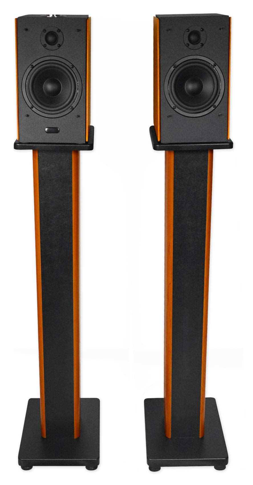 Case Audio Supporti Per Altoparlanti Da Libreria Rockville RHTSB Da 36 Pollici - Ideali Per Home Theater E Suono Surround Staffe Casse Home Theatre - Foto 3