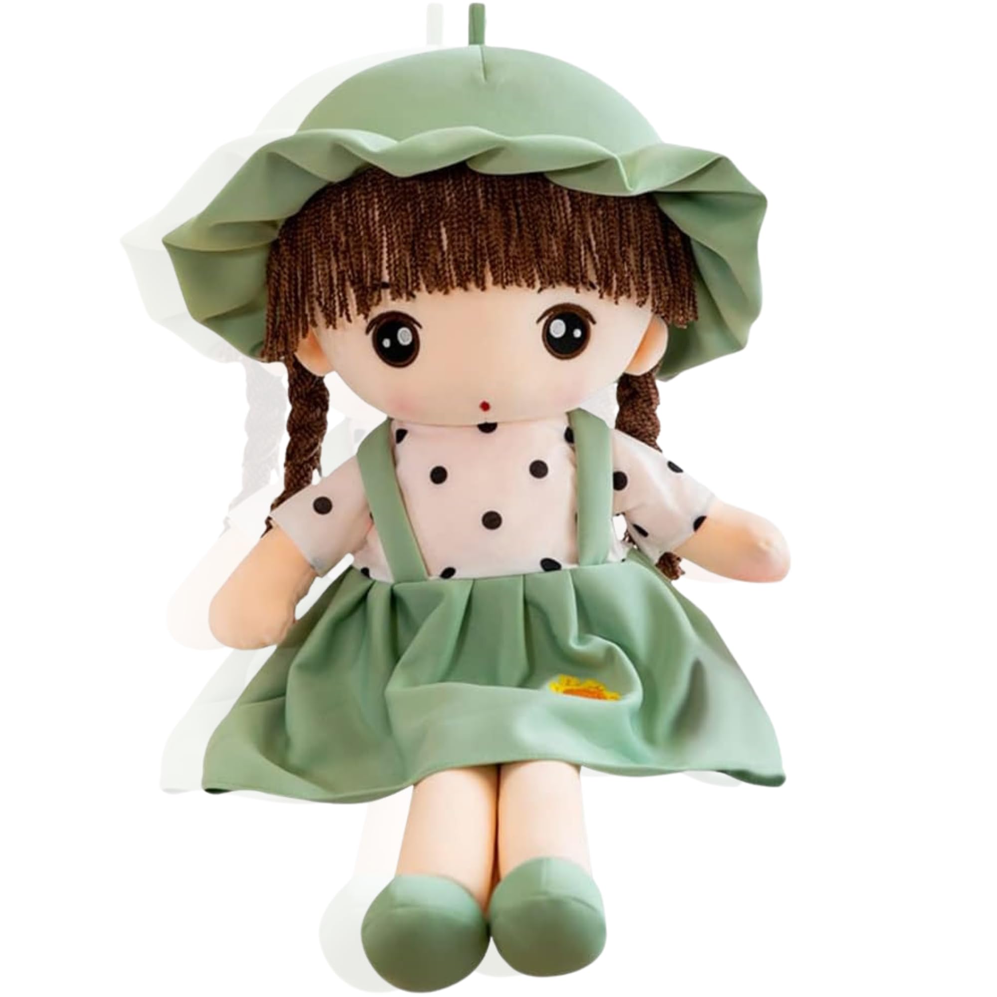 Fun4you Candy Doll Princess | 35 cm Multicolour Stuffed Soft Doll for Girls | Adorable Green Plush Toy | Perfect Cuddly Companion for Kids | Ideal Gift for Birthdays and Special Occasions (B0DCP55S7F) Amazon Price History, Amazon Price Tracker