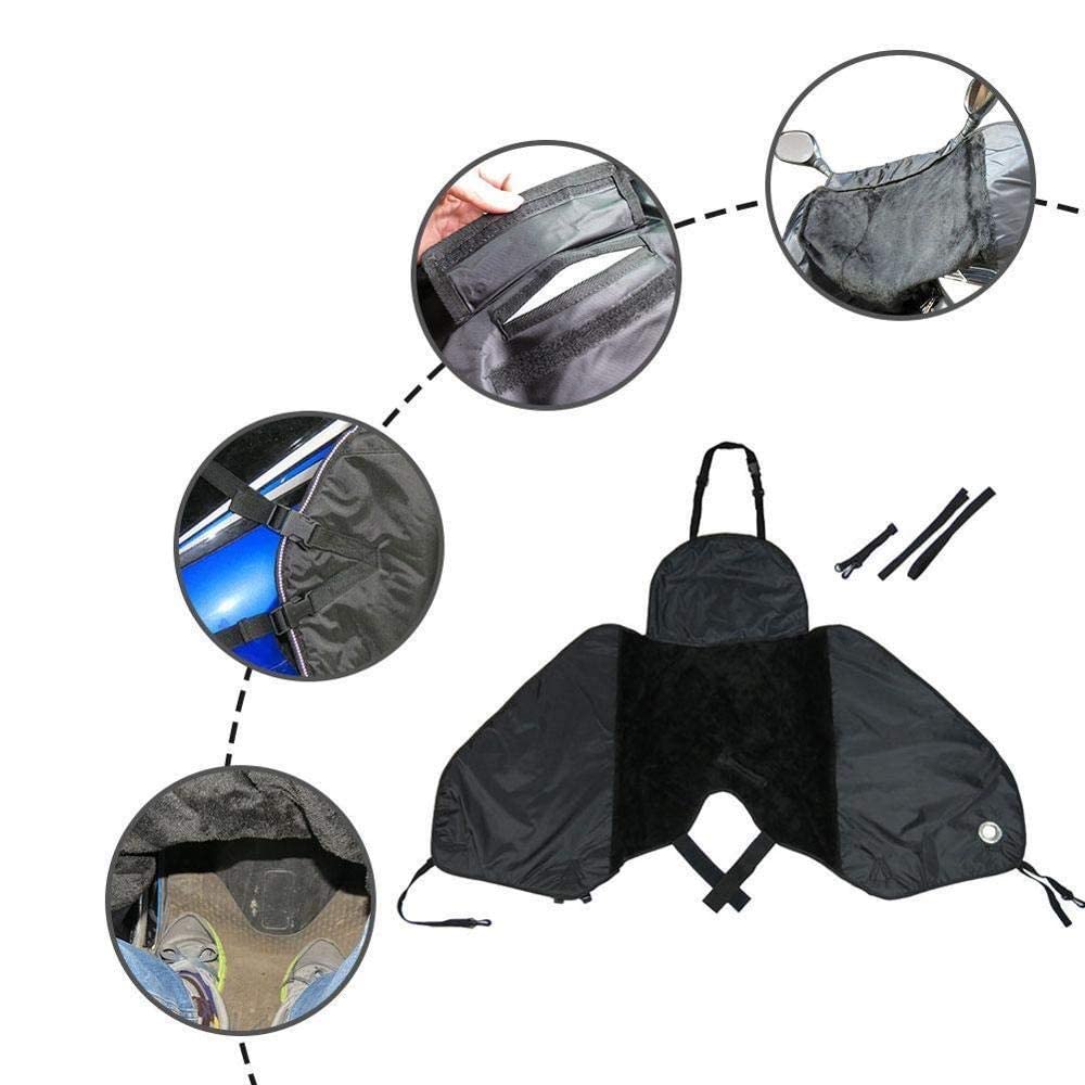 Couvre-Jambes pour Scooters universels Moto Pluie Vent Froid Coupe Moto Jambe Protecteur pour Scooter Voitures électriques