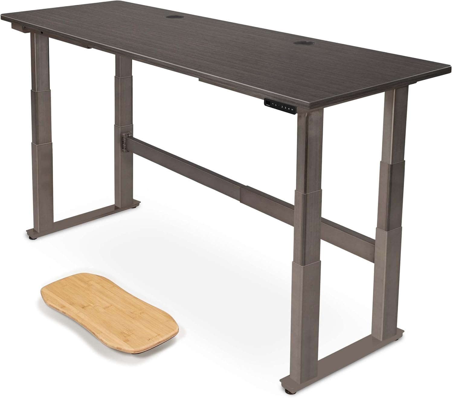 Uplift Ash Gray Laminate (80 x 30 inch) Electric Standing