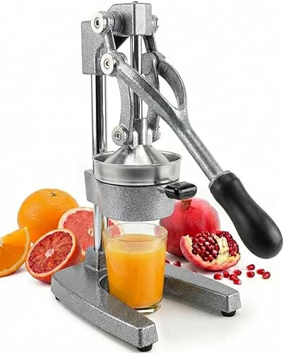 Eurolux Cast Iron Citrus Juicer | Extra-Large Commercial Grade Manual