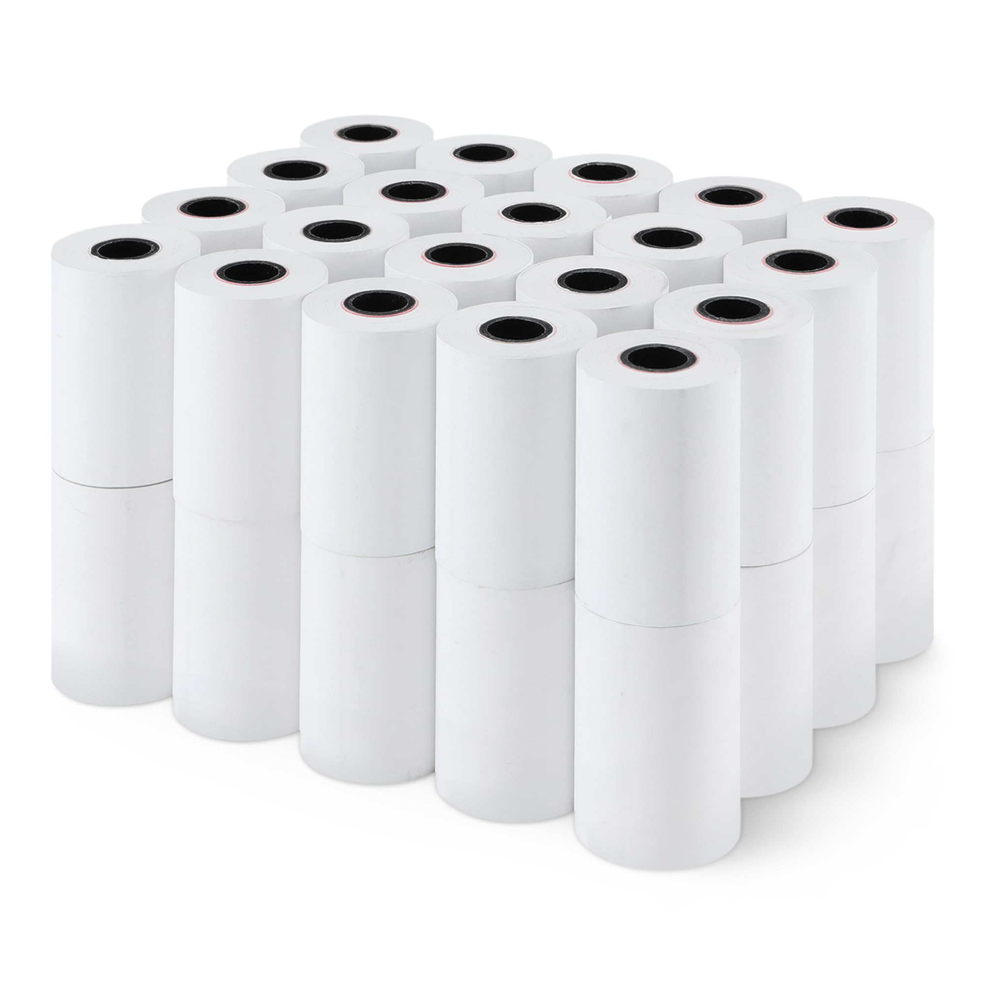 Amazon Basics Thermal Paper Receipt Rolls, Till Rolls for Card Machine, POS Printer, 57-mm x 40-mm Paper Rolls, 40-Roll