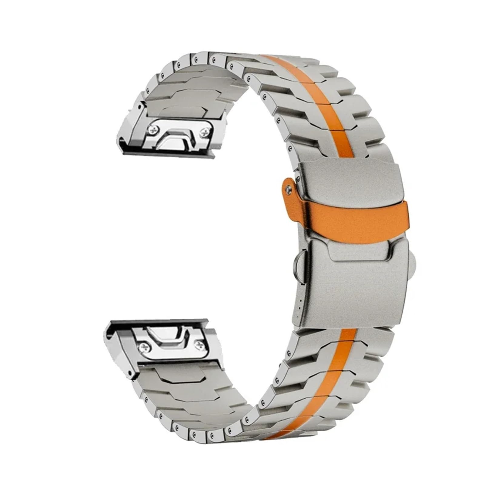 QuickFit 22 Bracelet en titane pour Garmin Fenix 8 51 mm 7 7X 6 6X Pro 5 5X Plus Bracelet en métal