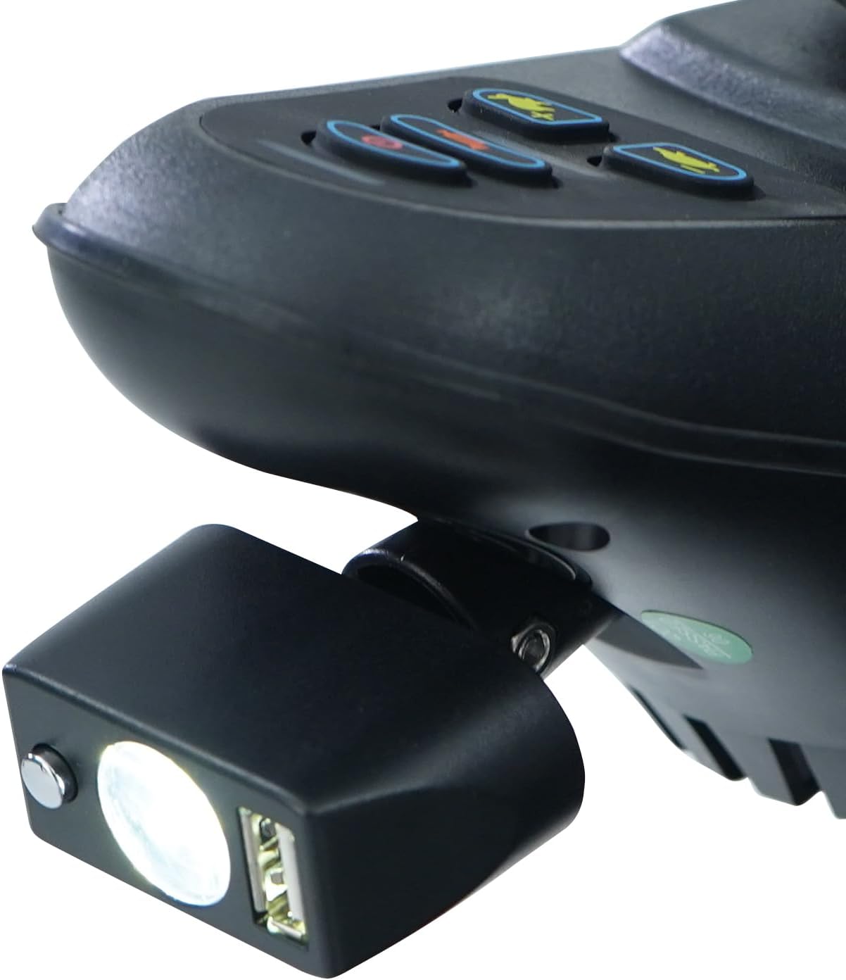 LED Light for Electric Wheelchair, 3 Pin XLR Head Electric Wheelchair Light with USB