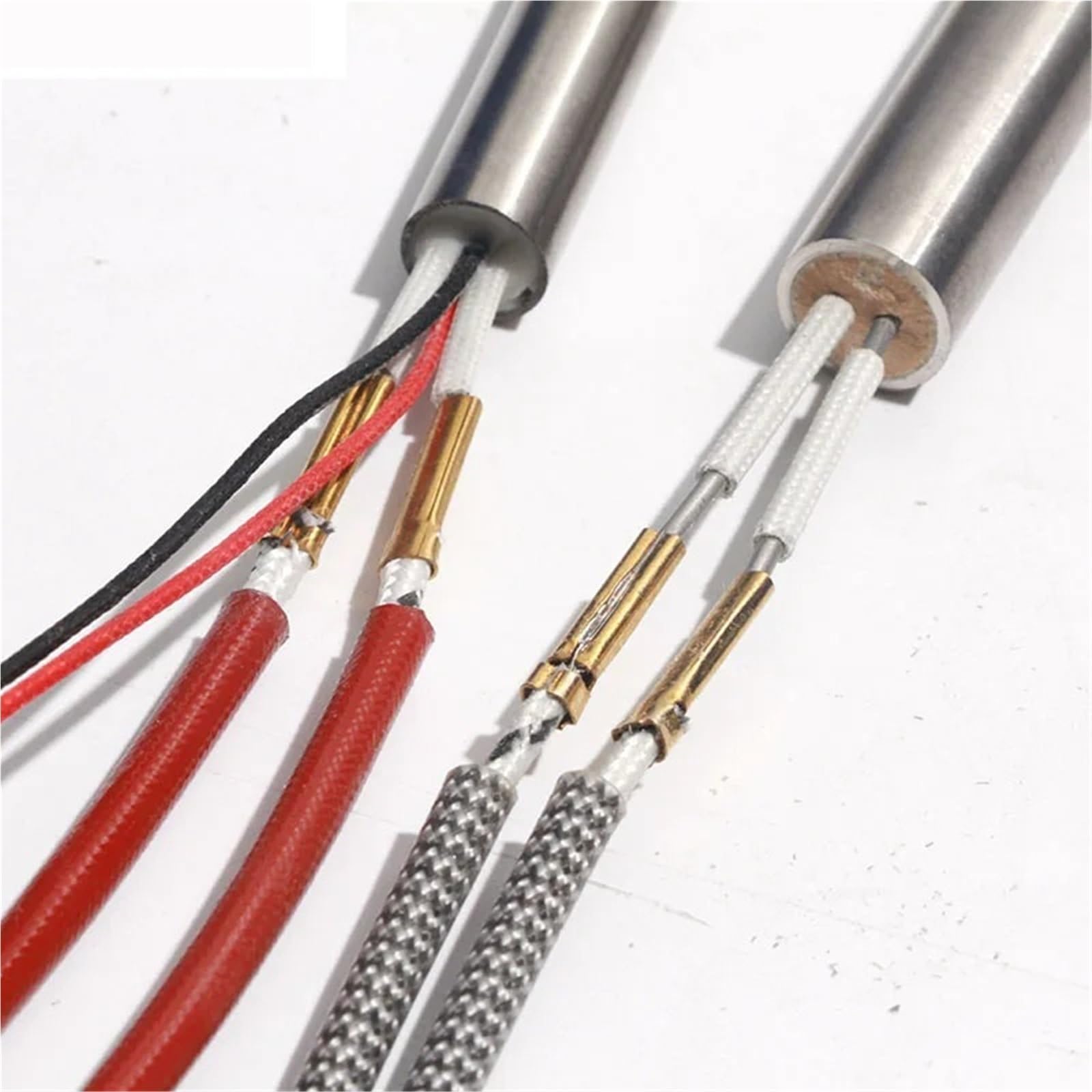 220V/380V Heizelementwiderstand mit K-Thermoelement 20x150/200/250/300mm 800W 1000W 1200W 1500W 5St(NO Thermocouple,220V_20X300MM 1500W)