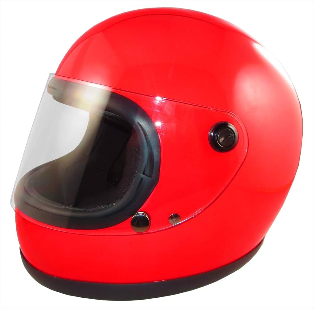 Amazon.co.jp: ZK-540 フルフェイスヘルメット（レッド