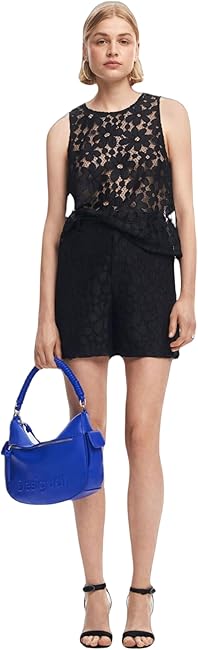 Desigual Blus_tánatos T-Shirt Mujer