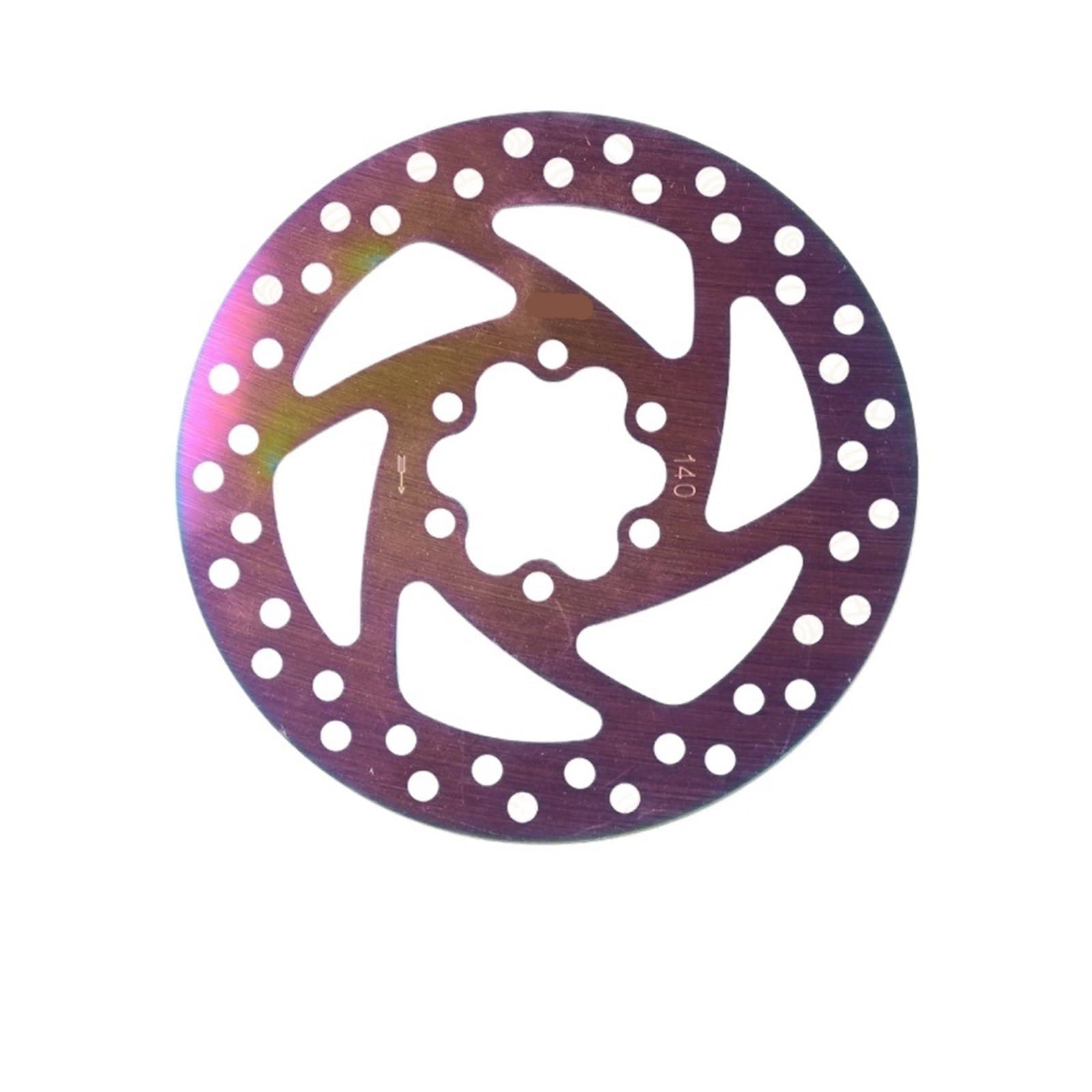 Rotore Freno a Disco Universale aggiornato da 140 mm Compatibile con Zero 10X 10 DUALTRON KAABO Mantis Ox Scooter Elettrico Freno Rinforzato(1 Piece)