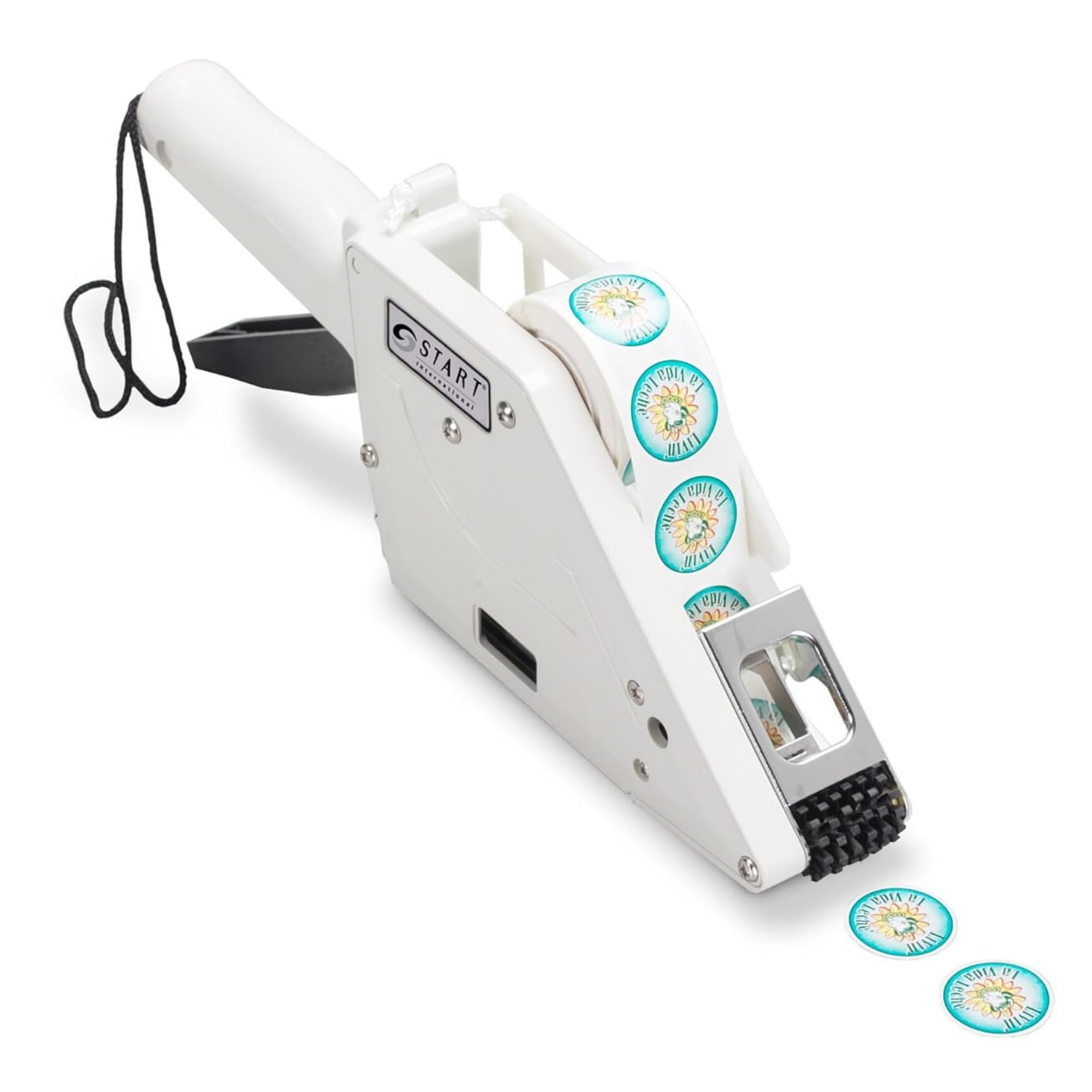 START International - LAP65-30 - Label Dispenser - Manual Label Applicator - Handheld Die Cut Small Labels Tool - 0.75-1.20 Inch - Narrow Width