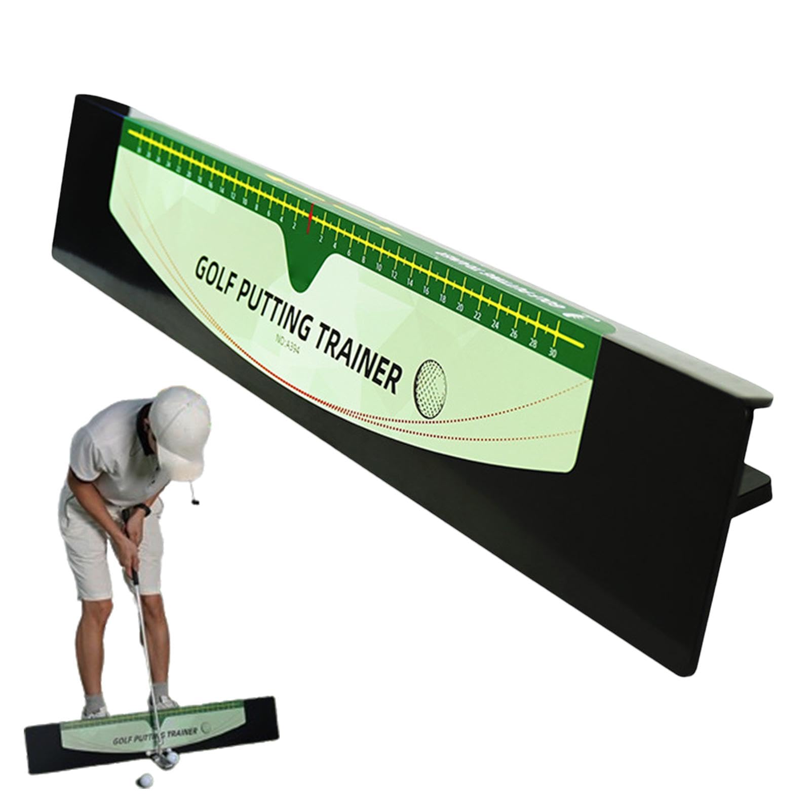 Ayuda para el Entrenamiento de Golf, Entrenador de Putt de Golf Poner | Corrección de putt de golf para corrección de postura, ayudas para el entrenam