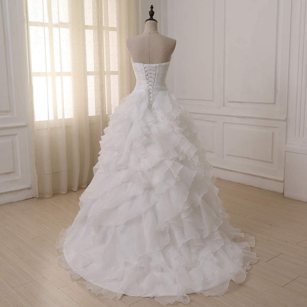 Robe de mariée, froncée, grande taille, manches longues, dîner.