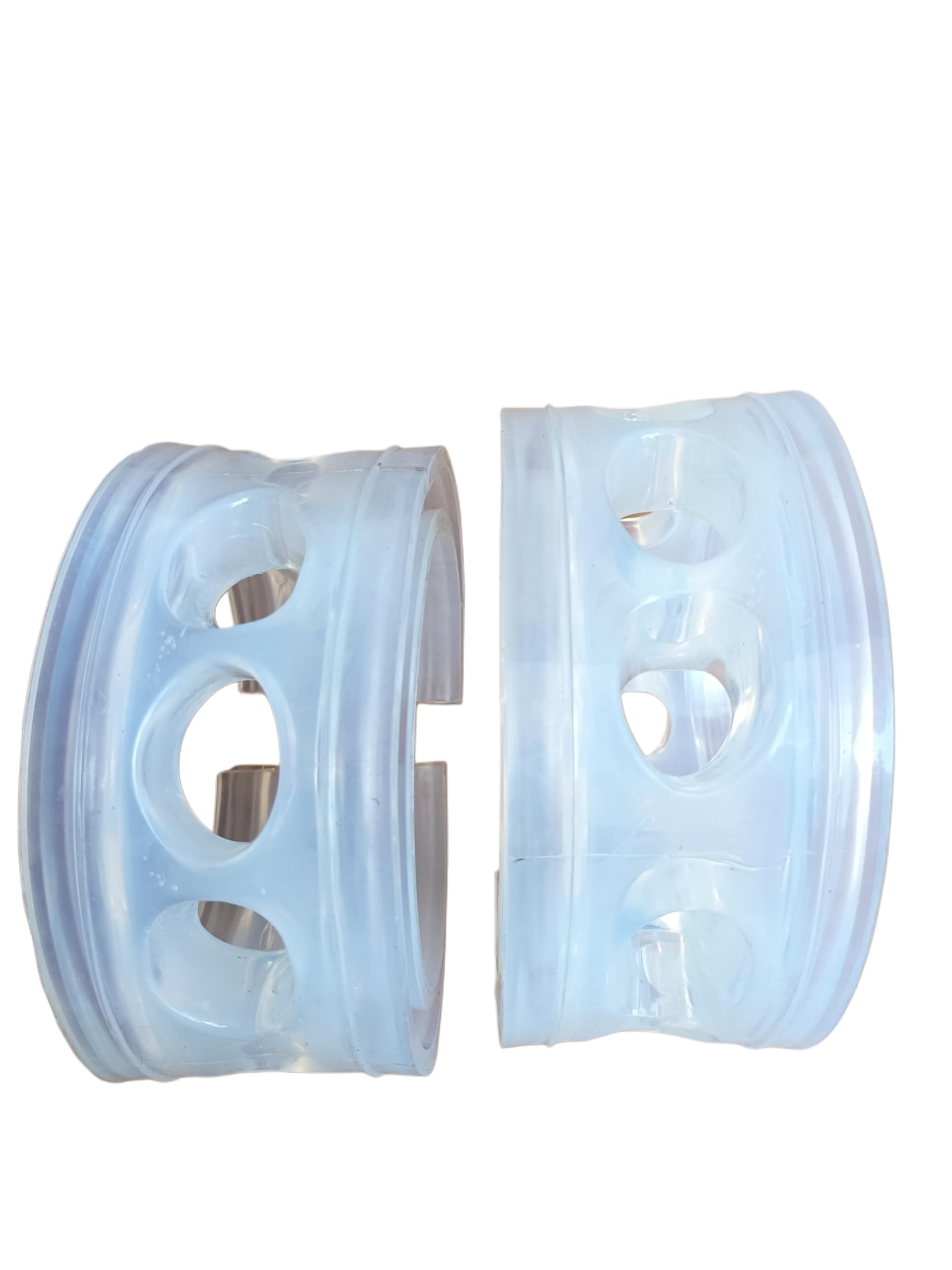 Car Coil Spring Buffer For All Cars Heavy Duty Material Kit Increasing Height, Suspension Accessories/Buffer/Shock Absorber (Transparent, Series A)-image-9