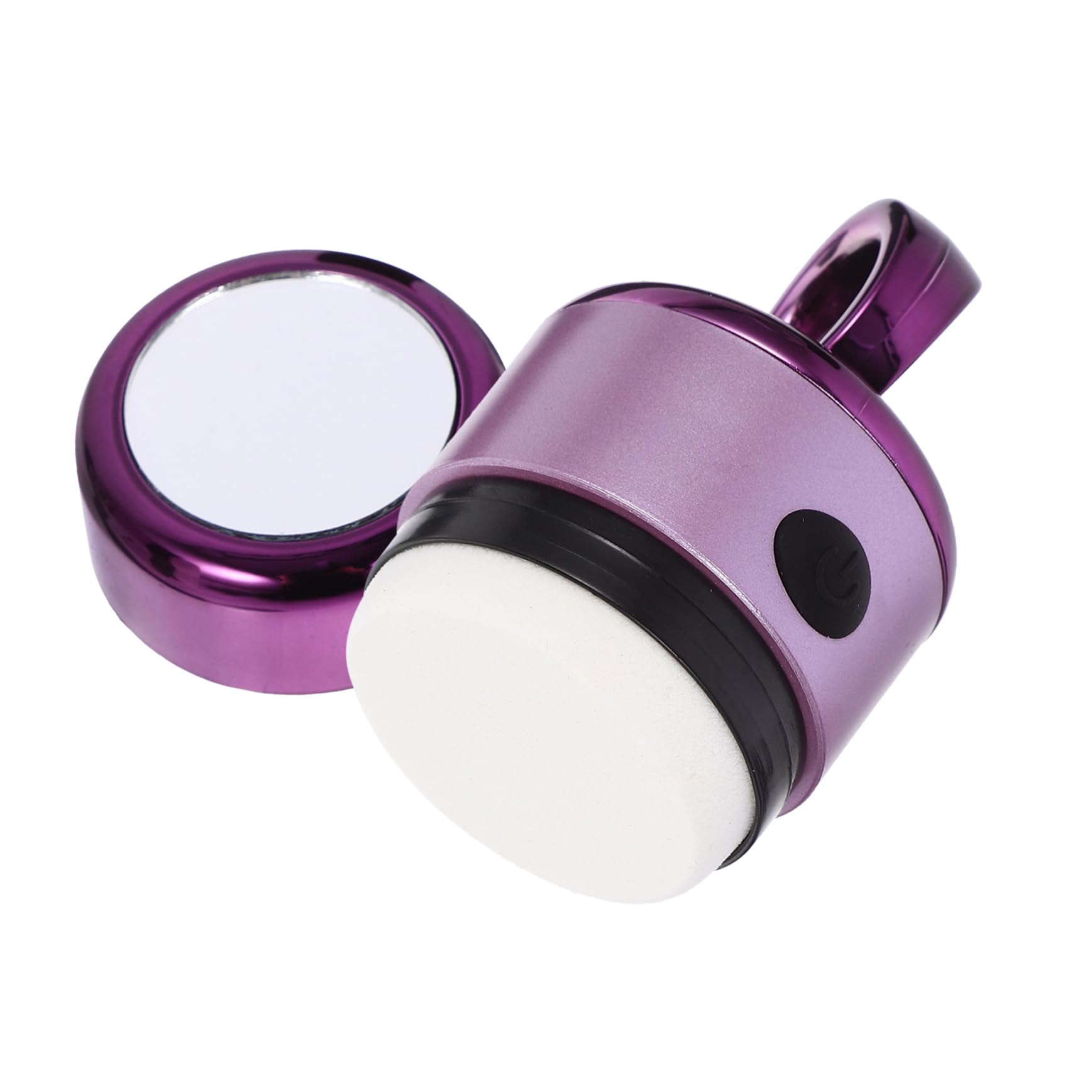 WOONEKY 2stücke Electric Powder Puff Mit Tragbarer Make-up-schwamm Für Gleichmäßige Foundation-anwendung Und Gesichtsmassage Wiederaufladbar Und Leicht Zu Reinigen
