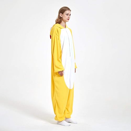 Vista 5 de III HHONS Onesies - Pijama de animales para mujereshombres, disfraz de adulto, Halloween, cosplay, ropa de dormir de Navidad para adolescentes