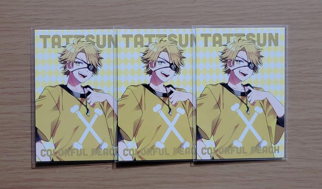 Amazon.co.jp: カラフルピーチ たっつん トレカ 新ビジュ : おもちゃ